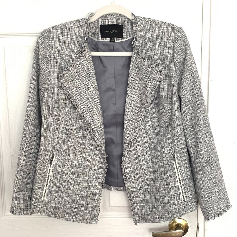 Banana Republic Women's Frayed Jacket